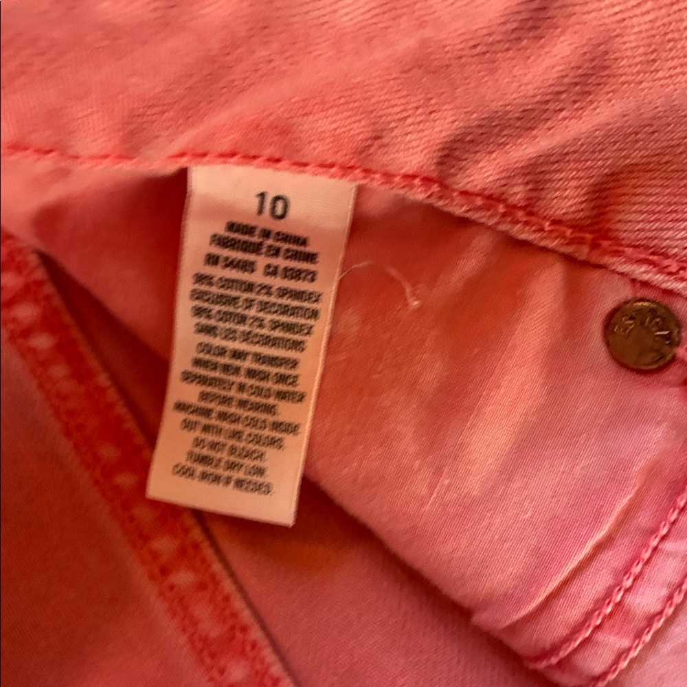 American Eagle Outfitters Pink Jean Shorts - Picture 5 of 6